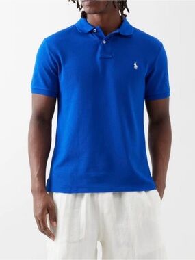 Ralph Lauren Royal Blue Short-Sleeve Polo